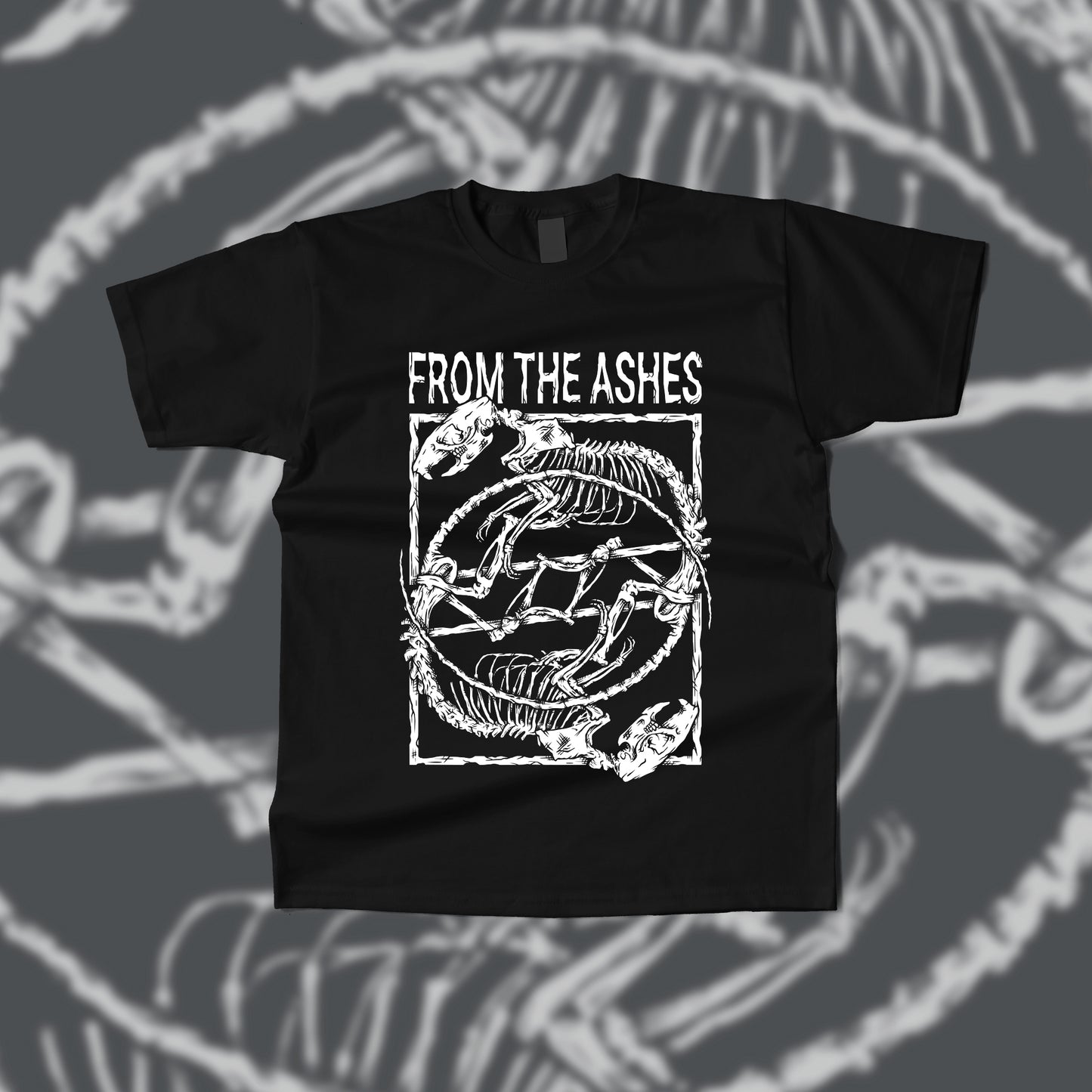 Тениска на From The Ashes - "RATT"